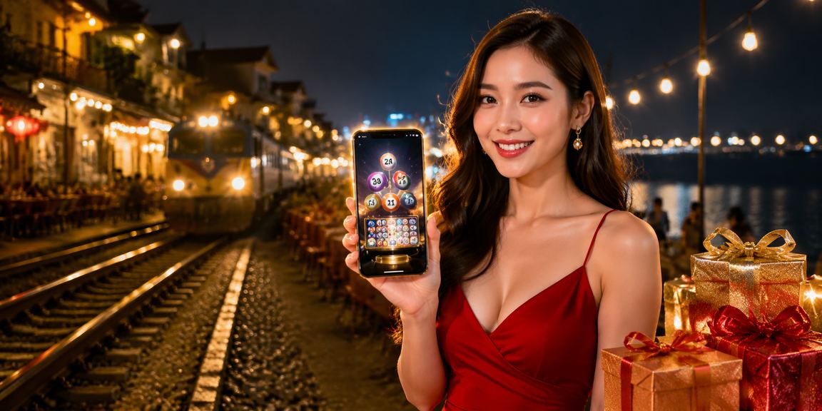 Người dùng Hà Nội tìm hiểu thông tin xổ số và cá cược trực tuyến tại bãi biển