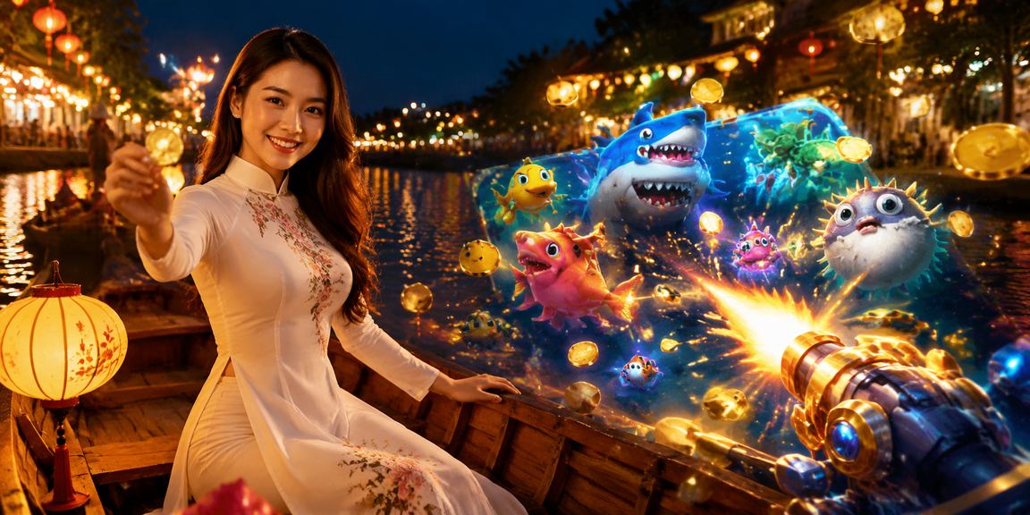 Cảnh phố đèn lồng Hội An về đêm gợi cảm giác thư giãn khi xem phân tích cá cược